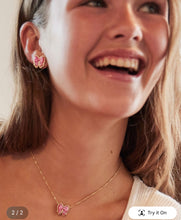 Load image into Gallery viewer, KENDRA SCOTT Haley Bow Gold Stud Earrings  9608884920