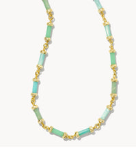 Load image into Gallery viewer, Kendra Scott-Gigi Gold Strand Necklace in Blue Mix 9608860695