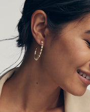 Load image into Gallery viewer, Kendra Scott-Fate Gold Hoop Earrings 9608806831