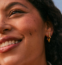 Load image into Gallery viewer, Kendra Scott-Star Huggie Earrings in Silver Metal 9608856030