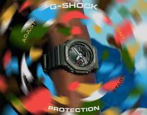 G-SHOCK ANALOG-DIGITAL
2100 Series
GAB2100FC-3A