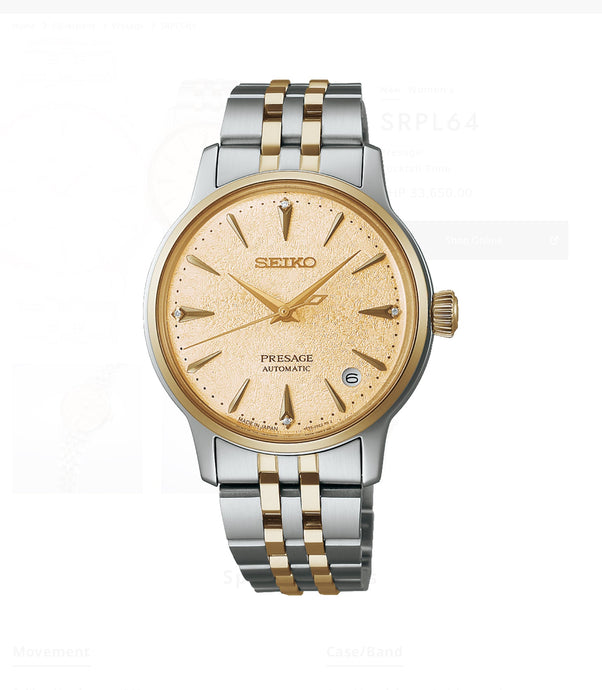 SEIKO PRESAGE COCKTAIL TIME SRPL64