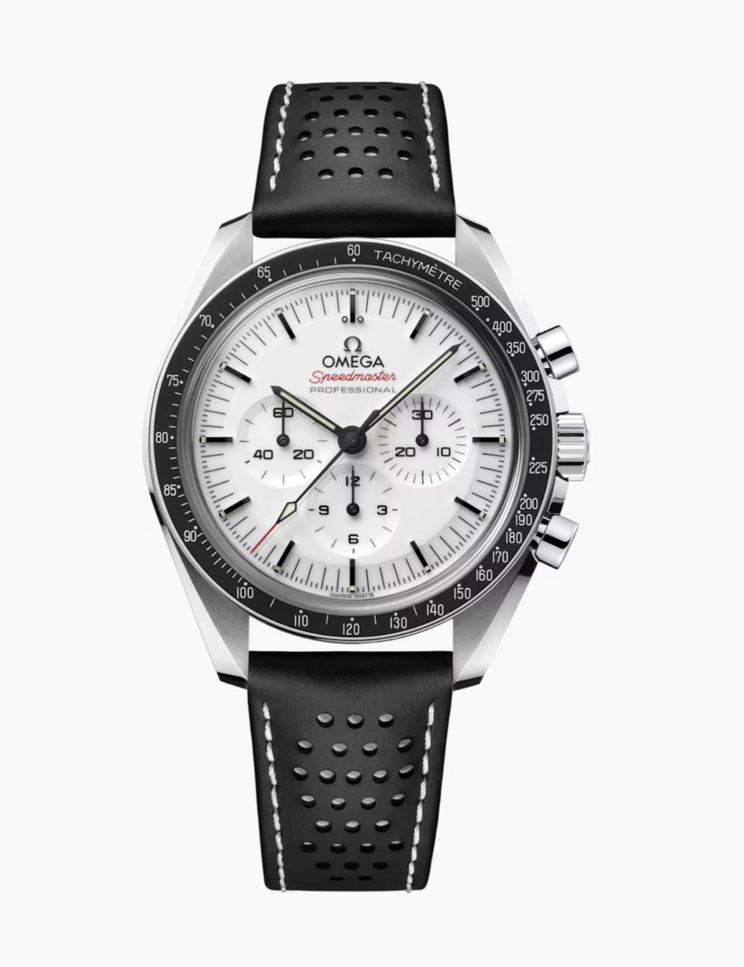 Omega-SPEEDMASTER MOONWATCH PROFESSIONAL
42 mm, Steel on Leather strap 310.32.42.50.04.002