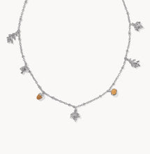 Load image into Gallery viewer, KENDRA SCOTT Autumn Silver Charm Necklace 9608897933