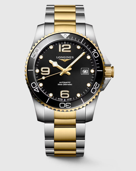 LONGINES-HydroConquest, Automatic watch, Ø 41.00 mm, Stainless steel and ceramic bezel. L3.781.3.56.7