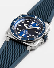 Load image into Gallery viewer, Bell &amp; Ross BR03 Diver 42mm
 BR03A-D-BLU-ST/SRB