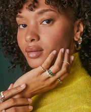 Load image into Gallery viewer, Kendra Scott-Jamie Gold Hoop Earrings in Multi Mix 9608876179