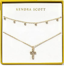 Load image into Gallery viewer, KENDRA SCOTT AMELIA CROSS NECKLACE GIFT SET