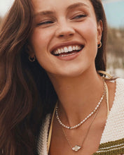 Load image into Gallery viewer, KENDRA SCOTT Gabriella Gold Pearl Strand Necklace 9608894564