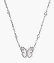 Load image into Gallery viewer, KENDRA SCOTT Cailey Butterfly Silver Short Pendant Necklace 9608894546