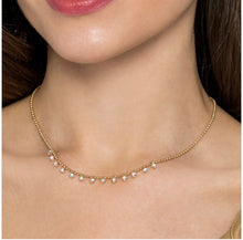 Load image into Gallery viewer, GABRIEL &amp; Co 14K Yellow Gold Diamond Drop Necklace NK7233Y45JJ