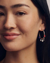 Load image into Gallery viewer, KENDRA SCOTT Camila Silver Hoop Earrings 9608893873
