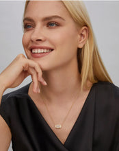 Load image into Gallery viewer, Kendra Scott Boxed Elisa Gold Pendant Necklace in Iridescent Drusy 9608862670