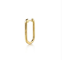 Load image into Gallery viewer, Gabriel &amp; Co-14K Yellow Gold Diamond Classic Elongated Oval Hoop Earrings EG15708Y45JJ