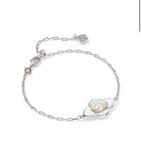 Load image into Gallery viewer, KENDRA SCOTT Abbie Medallion Silver Delicate Chain Bracelet 9608894104