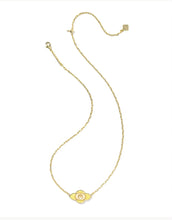Load image into Gallery viewer, KENDRA SCOTT Abbie Medallion Gold Short Pendant Necklace 9608894472