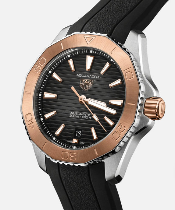 TAG HEUER AQUARACER
PROFESSIONAL 200 WBP2151.FT6199 Automatic Watch, 40 mm, Steel and Gold
WBP2151.FT6199