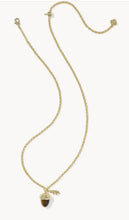 Load image into Gallery viewer, Kendra Scott-Acorn Gold Short Pendant Necklace 9608897364