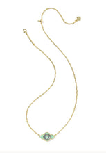 Load image into Gallery viewer, KENDRA SCOTT Abbie Medallion Gold Short Pendant Necklace 9608888940