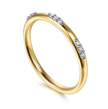 Load image into Gallery viewer, Gabriel &amp; Co-14K Yellow Gold Diamond Stackable Ring LR53067Y45JJ