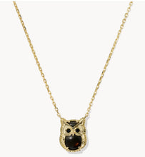 Load image into Gallery viewer, KENDRA SCOTT Owl Gold Short Pendant Necklace 9608893279