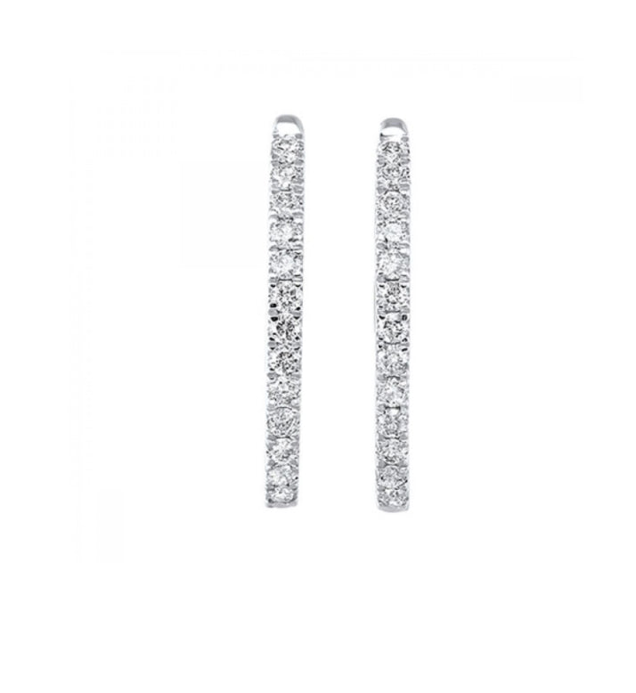 14k WG Diamond Earring ER10557/100-4WF