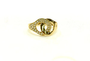 14K YG Diamond Ring RG12107-4YC