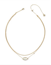 Load image into Gallery viewer, KENDRA SCOTT Ophelia Multi Gold Strand Necklace 9608894464