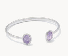 Load image into Gallery viewer, Kendra Scott-Daphne Silver Frame Cuff Bracelet 9608895036