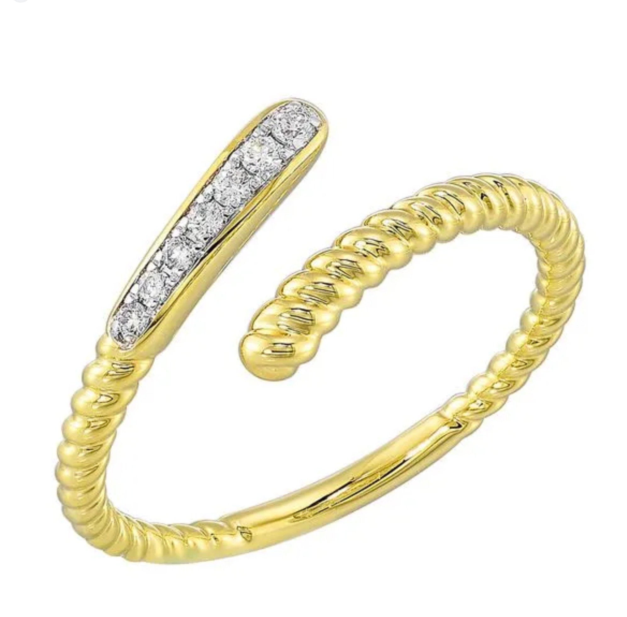 10Kt Yellow Gold Diamond 1/12Ctw Ring
RG16635-1YC