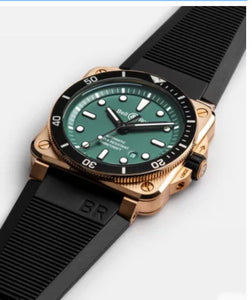 Bell&Ross-BR 03-92 DIVER BLACK & GREEN BRONZE