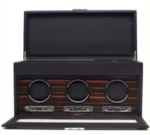 Load image into Gallery viewer, Wolf-Roadster Triple Watch Winder with Storage 457356
