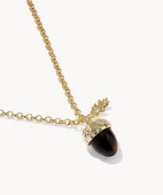 Load image into Gallery viewer, Kendra Scott-Acorn Gold Short Pendant Necklace 9608897364