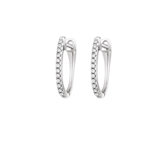 10K WG Diamond Earring ER10534-1WD