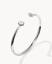 Load image into Gallery viewer, KENDRA SCOTT Mini Elton Luxe Silver Cuff Bracelet 9608806903