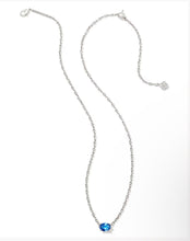 Load image into Gallery viewer, KENDRA SCOTT Cailin Silver Necklace in Blue Violet Crystal 9608871687