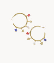 Load image into Gallery viewer, KENDRA SCOTT Camila Gold Hoop Earrings 9608889433