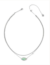 Load image into Gallery viewer, KENDRA SCOTT Ophelia Multi Silver Strand Necklace 9608894341
