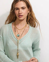 Load image into Gallery viewer, KENDRA SCOTT Parker Fish Gold Long Charm Necklace 9608894322