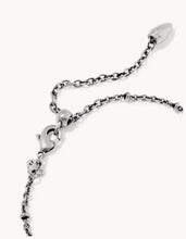 Load image into Gallery viewer, Kendra Scott-Tiger Striped Elaina Vintage Silver Delicate Chain Bracelet in Blue Marble 9608805501
