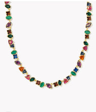 Load image into Gallery viewer, KENDRA SCOTT Isabelle Gold Tennis Necklace 9608890378