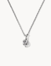 Load image into Gallery viewer, KENDRA SCOTT Parker Knot Silver Short Pendant Necklace 9608898591