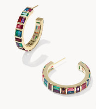 Load image into Gallery viewer, Kendra Scott-Jamie Gold Hoop Earrings in Multi Mix 9608876179