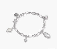 Load image into Gallery viewer, KENDRA SCOTT Icon Silver Charm Bracelet 9608895973