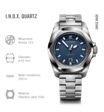 Load image into Gallery viewer, Victorinox-I.N.O.X. QUARTZ 243031