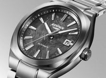 Load image into Gallery viewer, CASIO Edifice Automatic Textured Black Dial Stainless Steel Watch 38mm - EFK200CD-1A