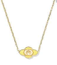 Load image into Gallery viewer, KENDRA SCOTT Abbie Medallion Gold Short Pendant Necklace 9608894472