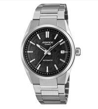 Load image into Gallery viewer, CASIO Edifice Automatic Textured Black Dial Stainless Steel Watch 38mm - EFK110D-1A
