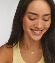 Load image into Gallery viewer, KENDRA SCOTT Abbie Medallion Gold Short Pendant Necklace 9608894472