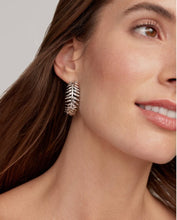 Load image into Gallery viewer, KENDRA SCOTT Kayla Silver Hoop Earrings 9608877165